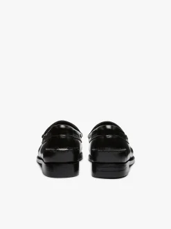 Best G.H.BASS Weejuns Esther Kiltie Tassel Loafers Leather Black