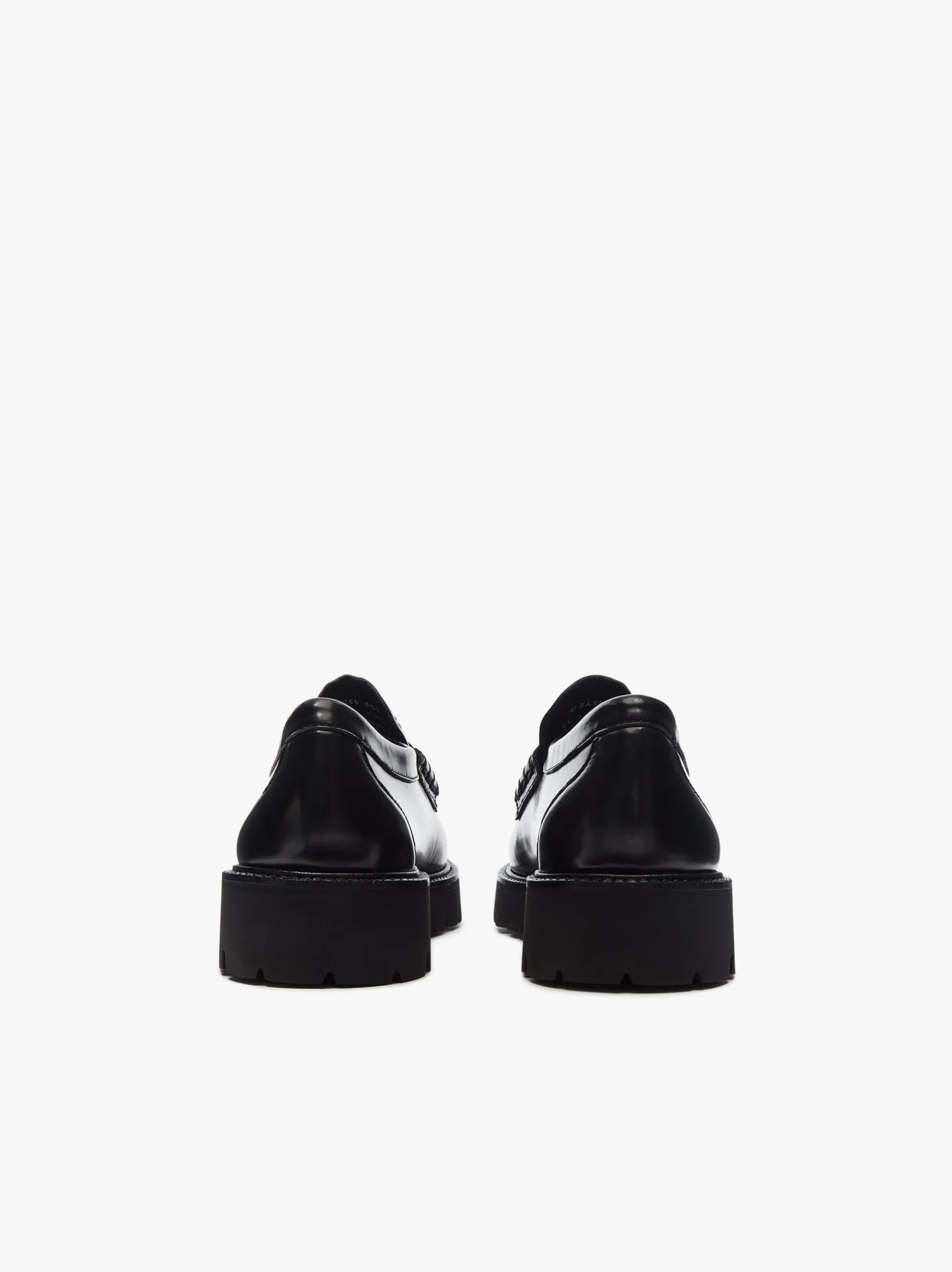 Online G.H.BASS Weejuns Grace Super Lug Penny Loafers Black Leather