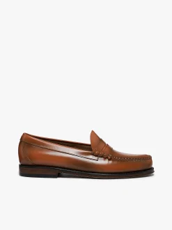 Best G.H.BASS Weejuns Heritage Larson Penny Loafers Bombay Leather Brown