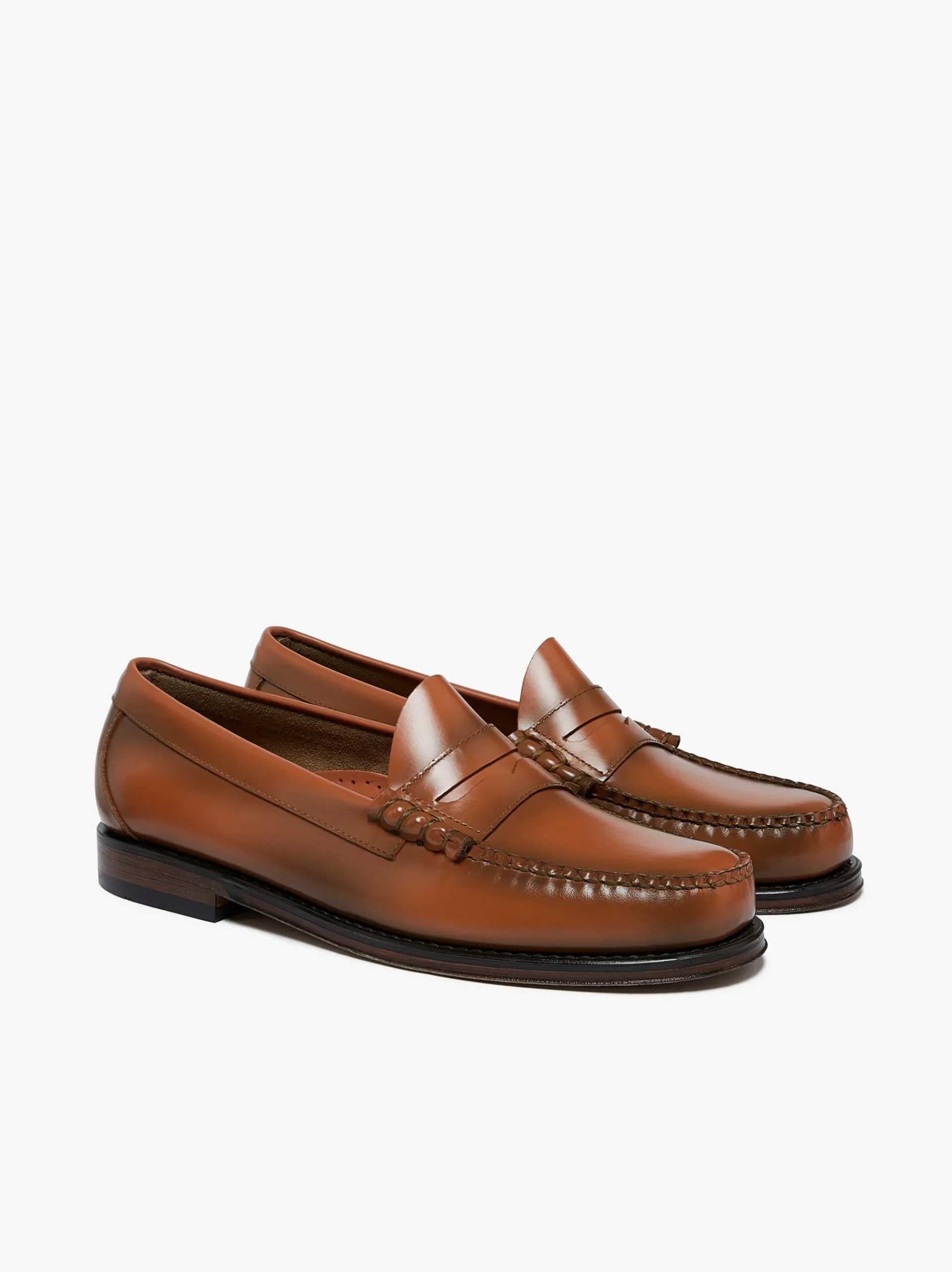 Best G.H.BASS Weejuns Heritage Larson Penny Loafers Bombay Leather Brown