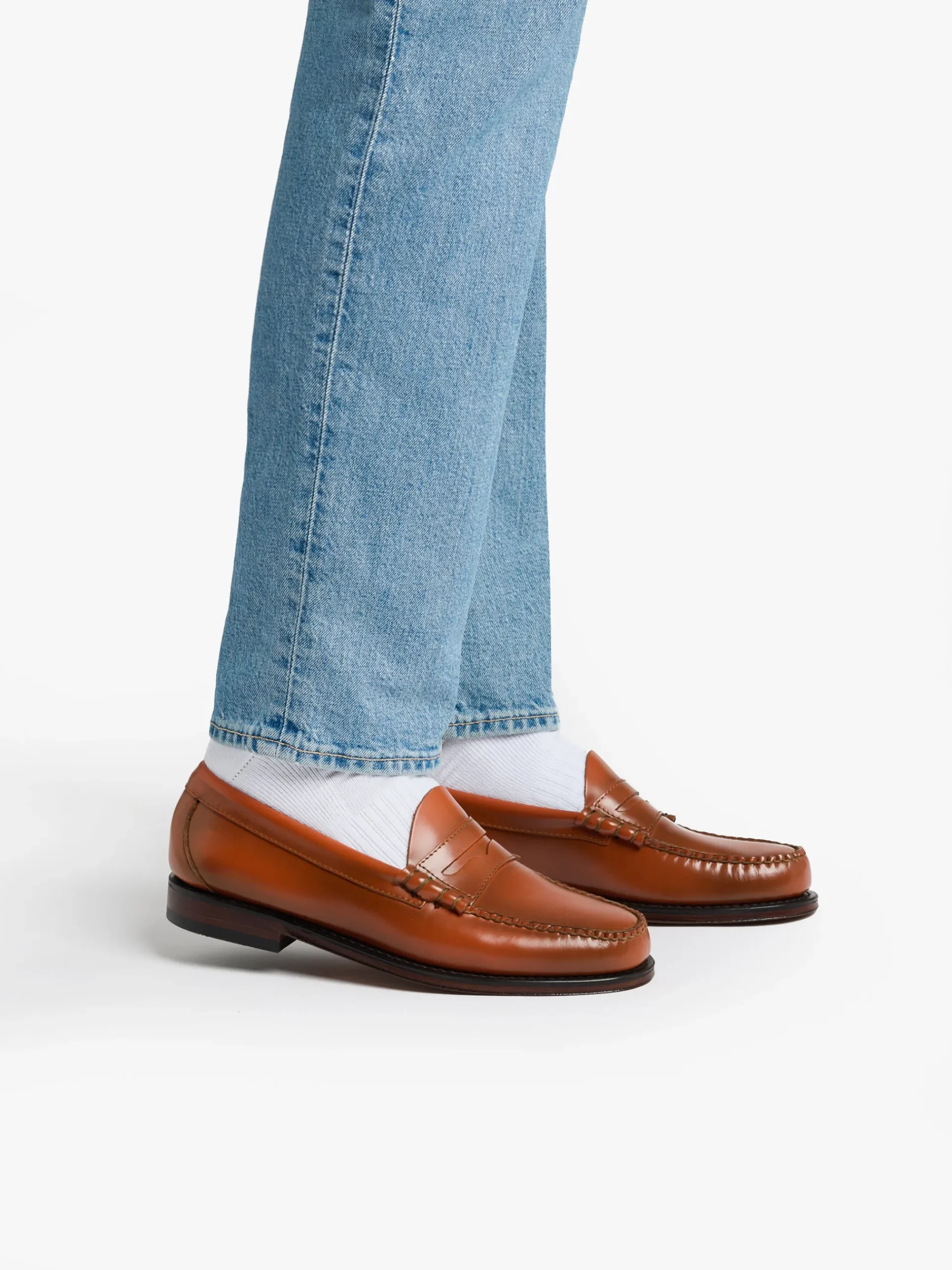 Best G.H.BASS Weejuns Heritage Larson Penny Loafers Bombay Leather Brown