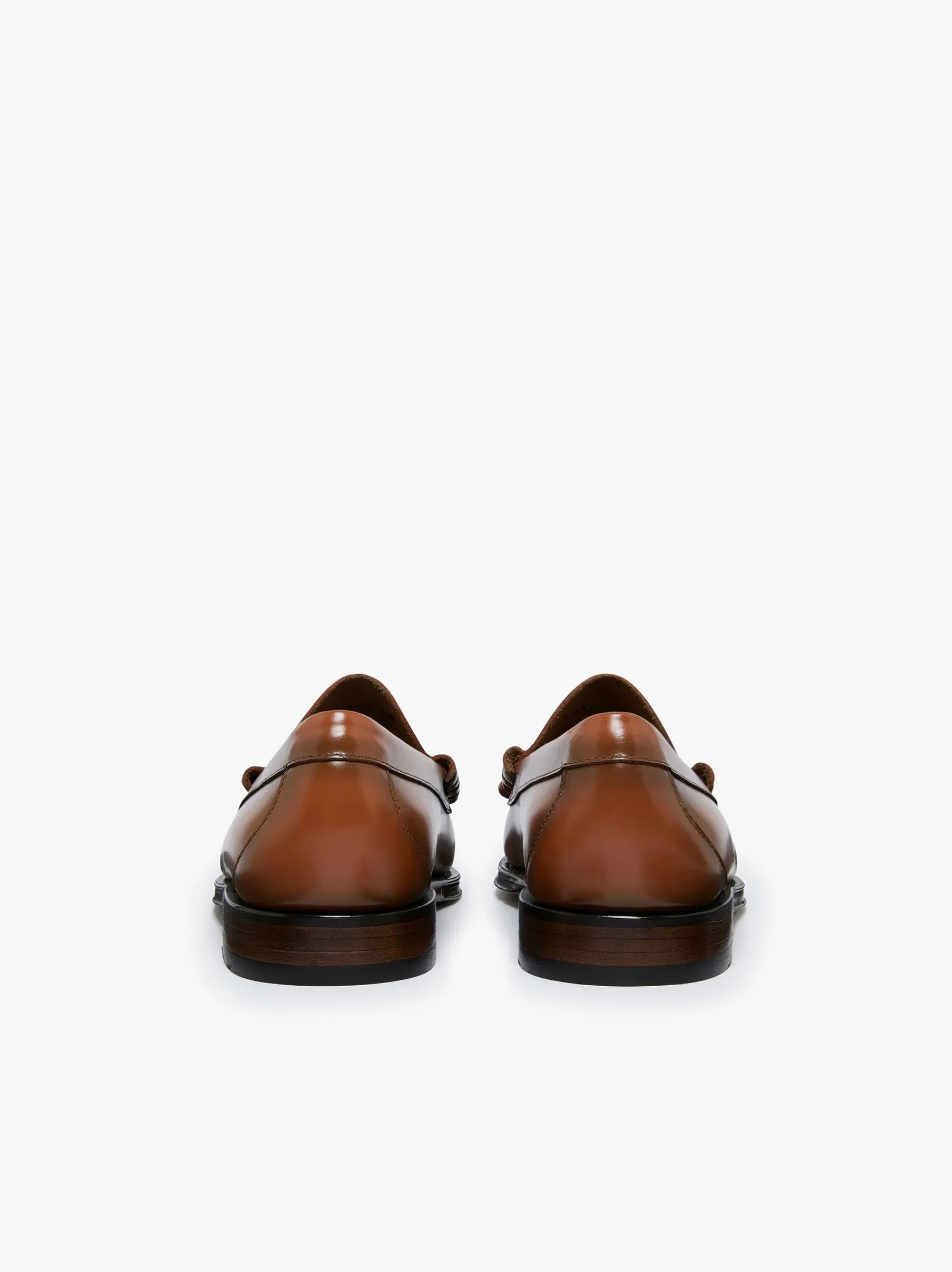 Best G.H.BASS Weejuns Heritage Larson Penny Loafers Bombay Leather Brown