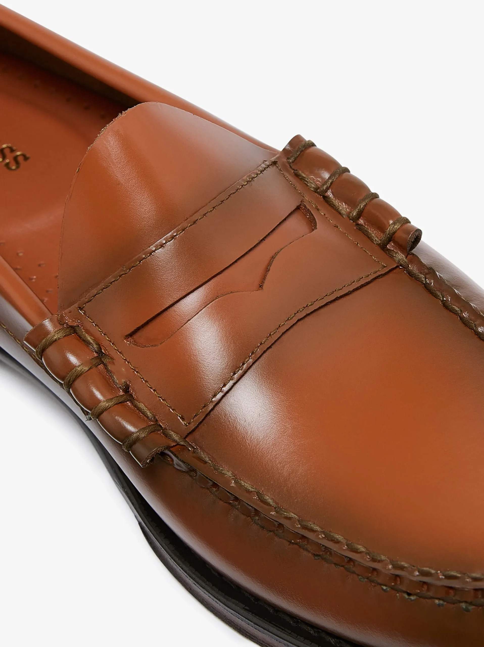 Best G.H.BASS Weejuns Heritage Larson Penny Loafers Bombay Leather Brown
