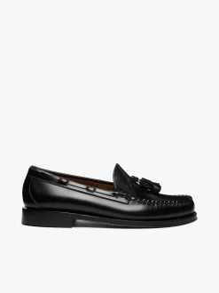 Best G.H.BASS Weejuns Larkin Tassel Loafers Leather Black