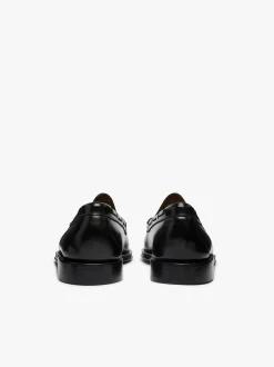 Best G.H.BASS Weejuns Larkin Tassel Loafers Leather Black