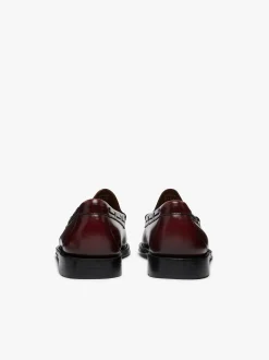 Best G.H.BASS Weejuns Larkin Tassel Loafers Leather Wine
