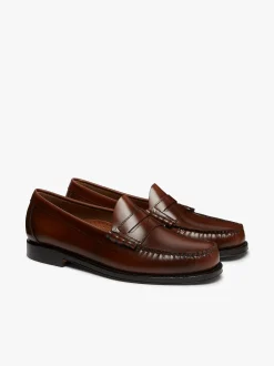 Hot G.H.BASS Weejuns Larson Penny Loafers Leather Brown