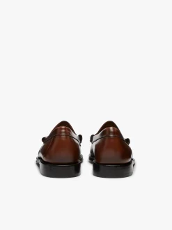 Hot G.H.BASS Weejuns Larson Penny Loafers Leather Brown