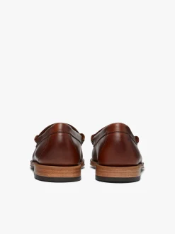 Discount G.H.BASS Weejuns Larson Penny Loafers Leather Brown