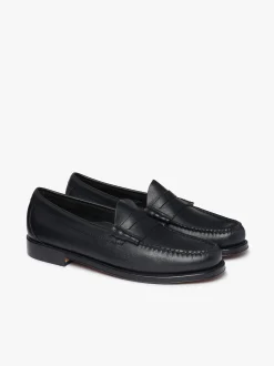 Clearance G.H.BASS Weejuns Larson Penny Loafers Soft Leather Black