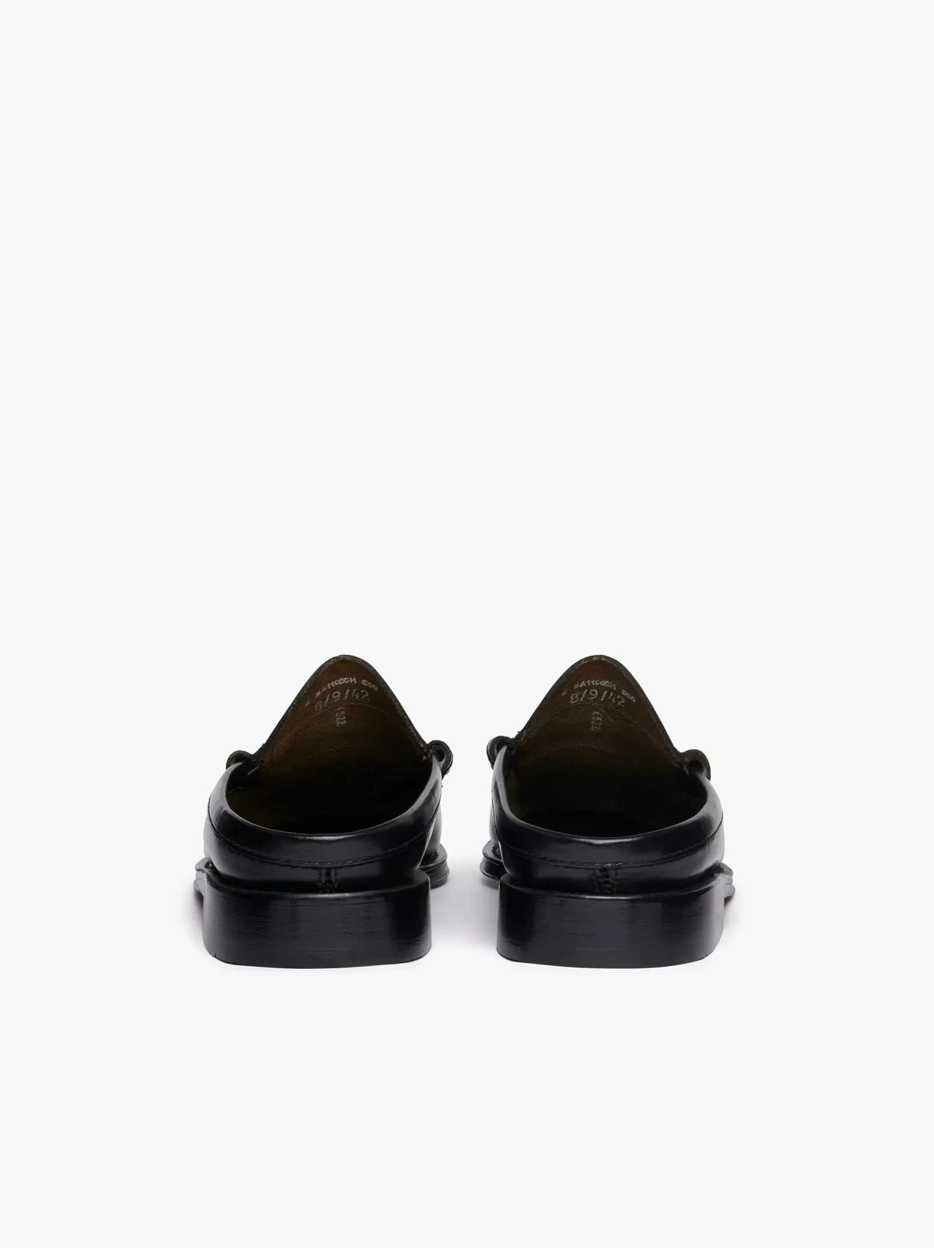 New G.H.BASS Weejuns Larson Penny Slides Leather Black