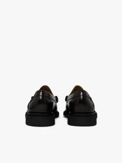 Discount G.H.BASS Weejuns Larson Step Penny Loafers Chocolate leather