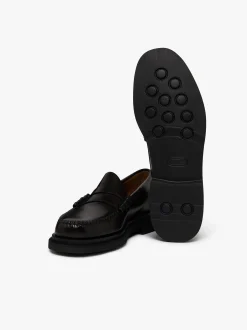 Discount G.H.BASS Weejuns Larson Step Penny Loafers Chocolate leather
