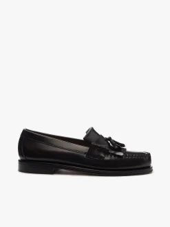 Hot G.H.BASS Weejuns Layton II Kiltie Loafers leather Chocolate