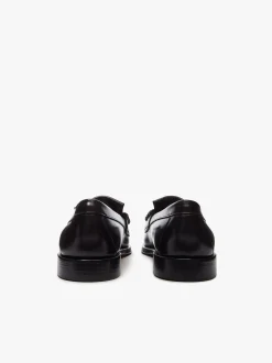 Hot G.H.BASS Weejuns Layton II Kiltie Loafers leather Chocolate