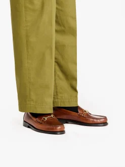 Online G.H.BASS Weejuns Lincoln Penny Loafers pull up leather Tan
