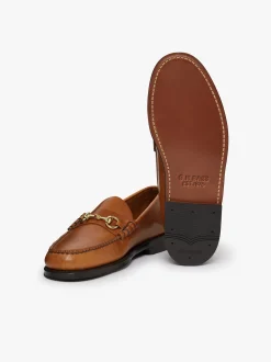 Online G.H.BASS Weejuns Lincoln Penny Loafers pull up leather Tan