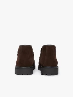 Hot G.H.BASS Weejuns Lug Boots Chocolate Suede