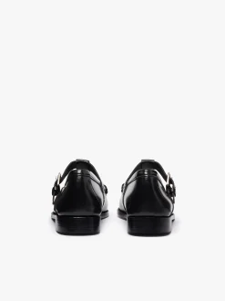 Hot G.H.BASS Weejuns Mary Janes Leather Black