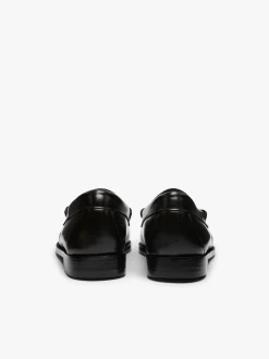 Outlet G.H.BASS Weejuns Penny Loafers Leather Black