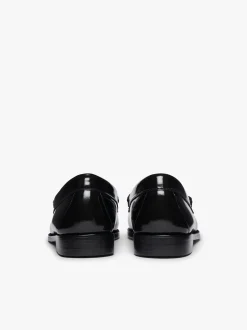 Discount G.H.BASS Weejuns Penny Loafers Patent Leather Black