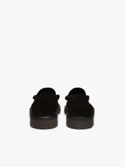 Discount G.H.BASS Weejuns 90s Larson Penny Loafers Suede Black