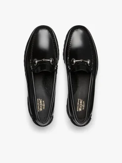 Outlet G.H.BASS Weejuns 90s Lianna Horsebit Loafers Leather Black