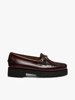 Online G.H.BASS Weejuns 90s Lianna Horsebit Loafers Leather Wine