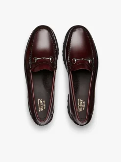 Online G.H.BASS Weejuns 90s Lianna Horsebit Loafers Leather Wine
