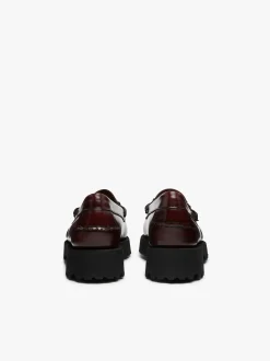 Online G.H.BASS Weejuns 90s Lianna Horsebit Loafers Leather Wine