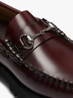 Online G.H.BASS Weejuns 90s Lianna Horsebit Loafers Leather Wine
