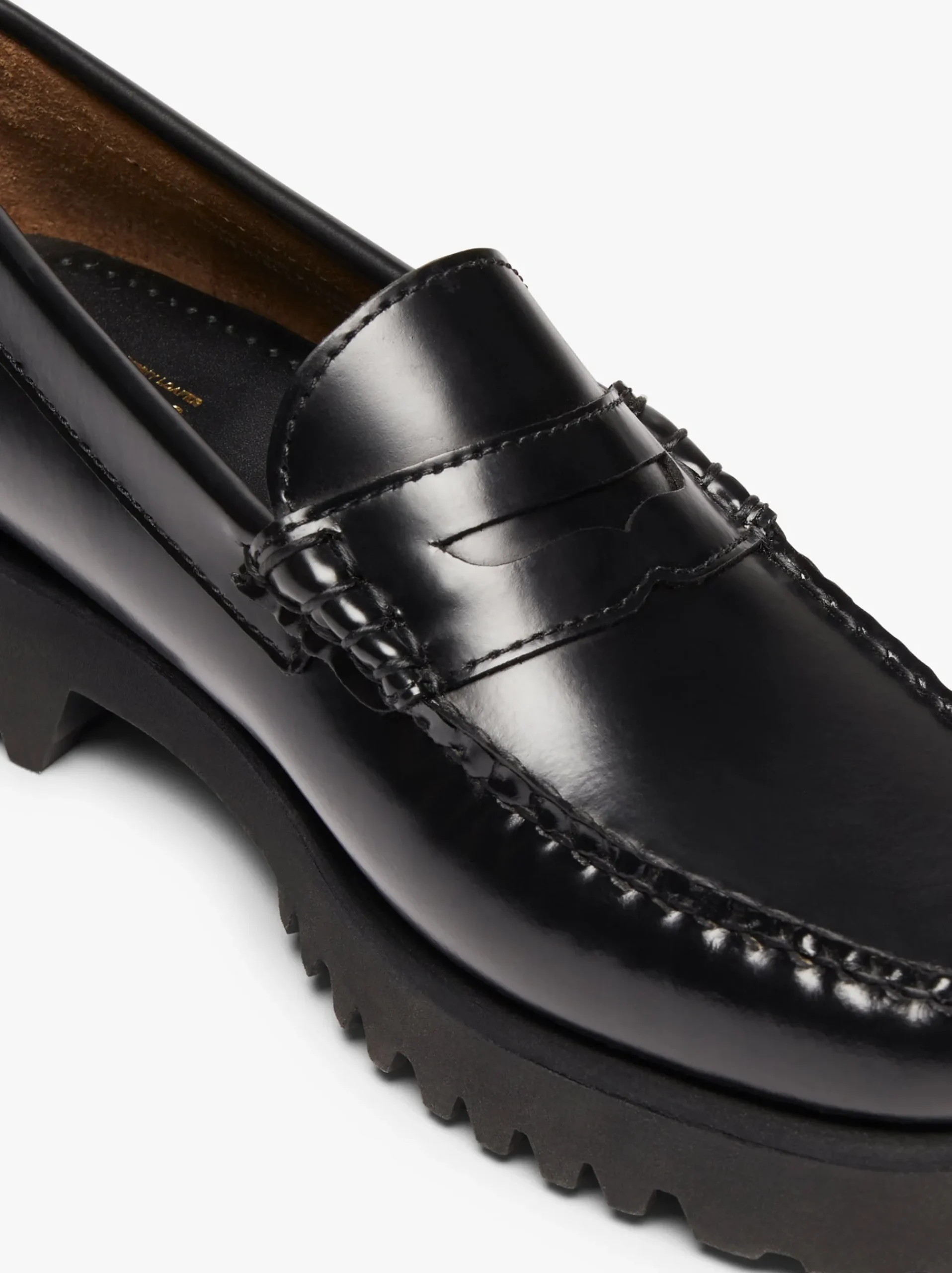 Outlet G.H.BASS Weejuns 90s Penny Loafers Leather Black