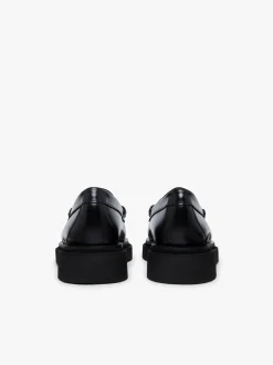 G.H.BASS Weejuns Step Penny Loafers Leather Black