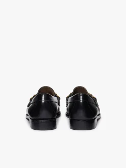 Discount G.H.BASS Weejuns Tetra Tassel Loafers Leather Black