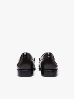 Online G.H.BASS Weejuns Tricolour Penny Loafers Dark Brown, Black & Plum Leather
