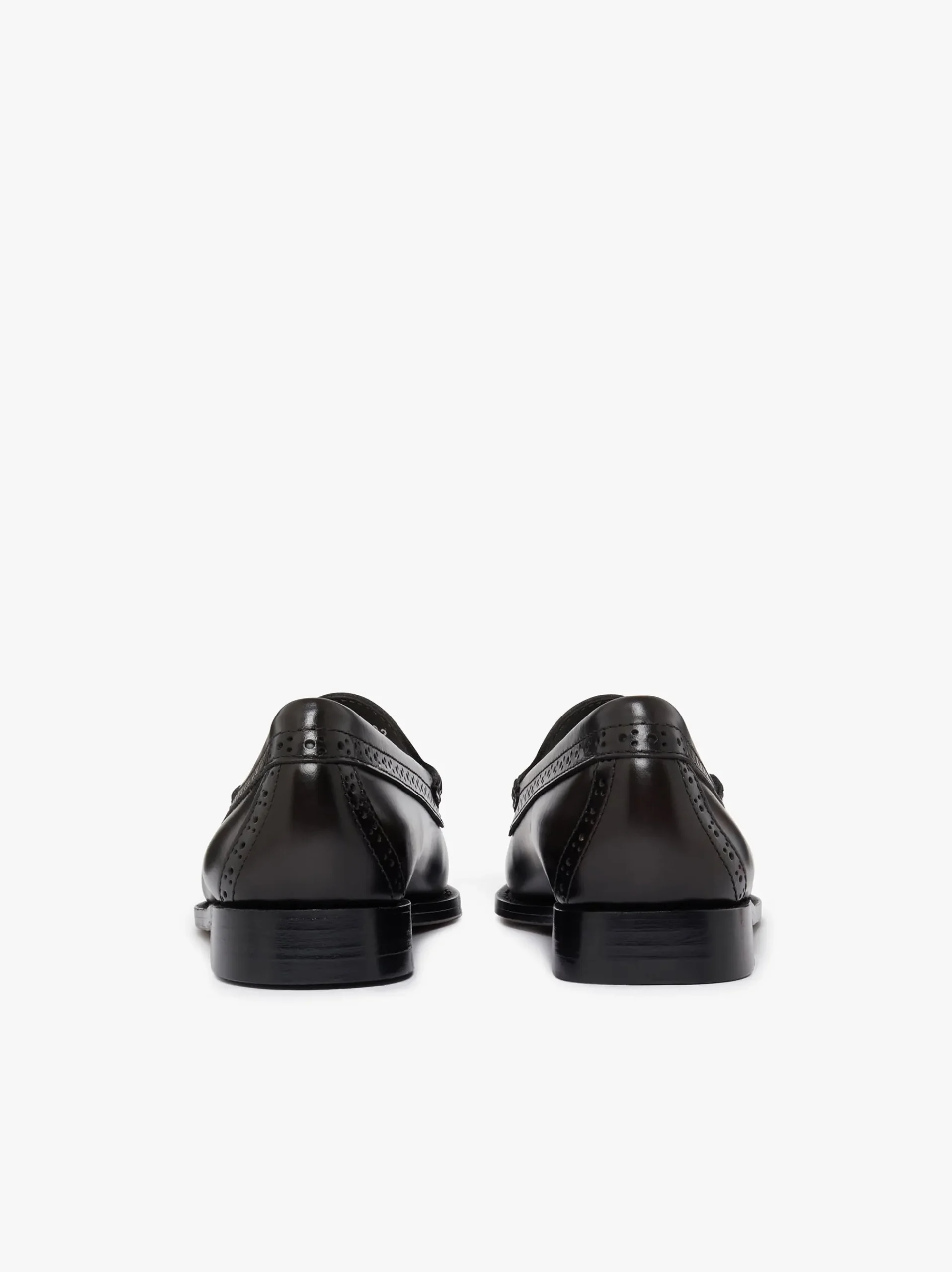 Online G.H.BASS Weejuns Venetian Brogue Loafers leather Chocolate
