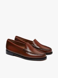 New G.H.BASS Weejuns Venetian Loafers Cognac Leather