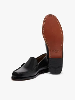 Online G.H.BASS Weejuns Whitney Venetian Loafers Leather Black