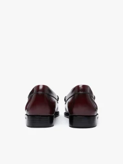 G.H.BASS Weejuns Whitney Venetian Loafers Leather Wine