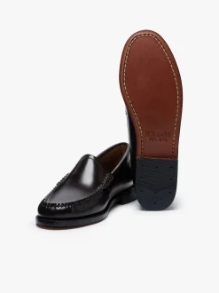 Online G.H.BASS Weejuns Whitney Venetian Loafers leather Dark Brown